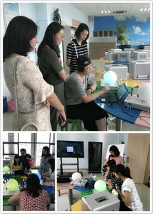 心橋相連 我校財務處工作人員走進學生心理健康教育咨詢指導中心體驗參觀